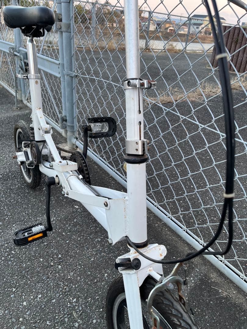 未整備　cycle NINJA 折り畳み自転車　14インチ