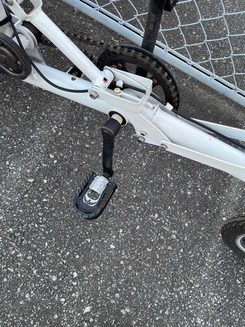 未整備　cycle NINJA 折り畳み自転車　14インチ