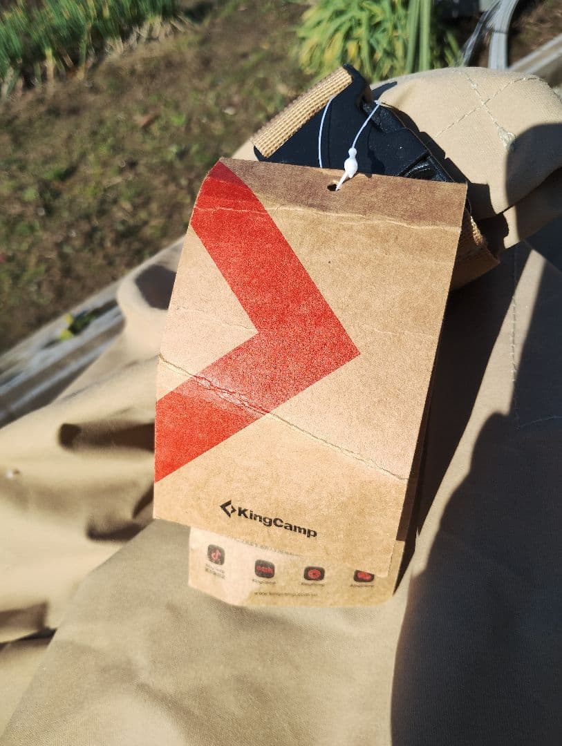 KINGCAMPベルテント　タープ付き！