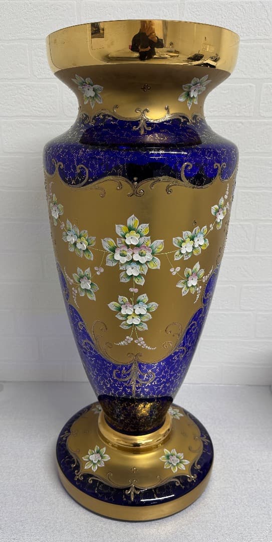 ま*️様 ベネチアングラス　置物、壺