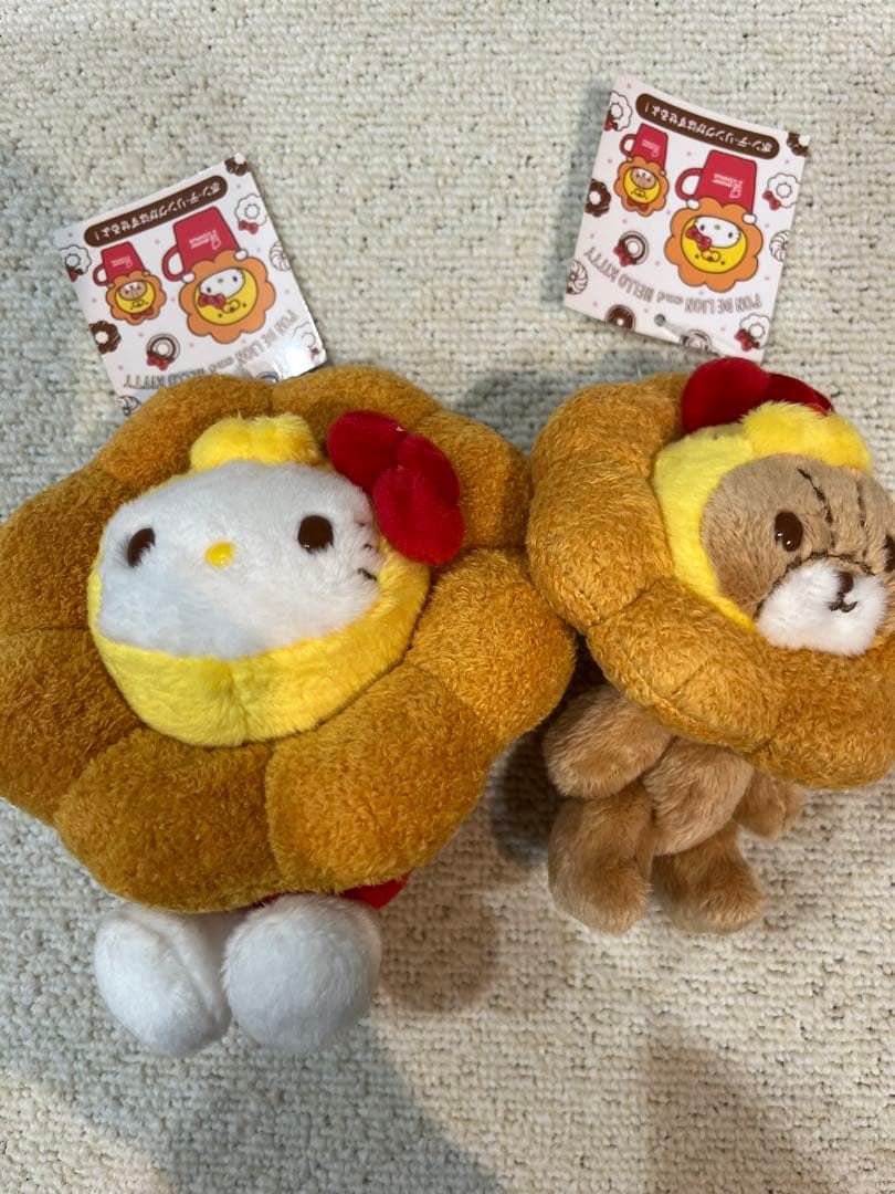 ハローキティポンデライオンコラボマスコット　キティ　チャム　サンリオ