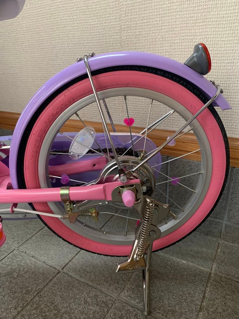 子供　自転車 小さなプリンセスソフィア　両立スタンド　16インチ