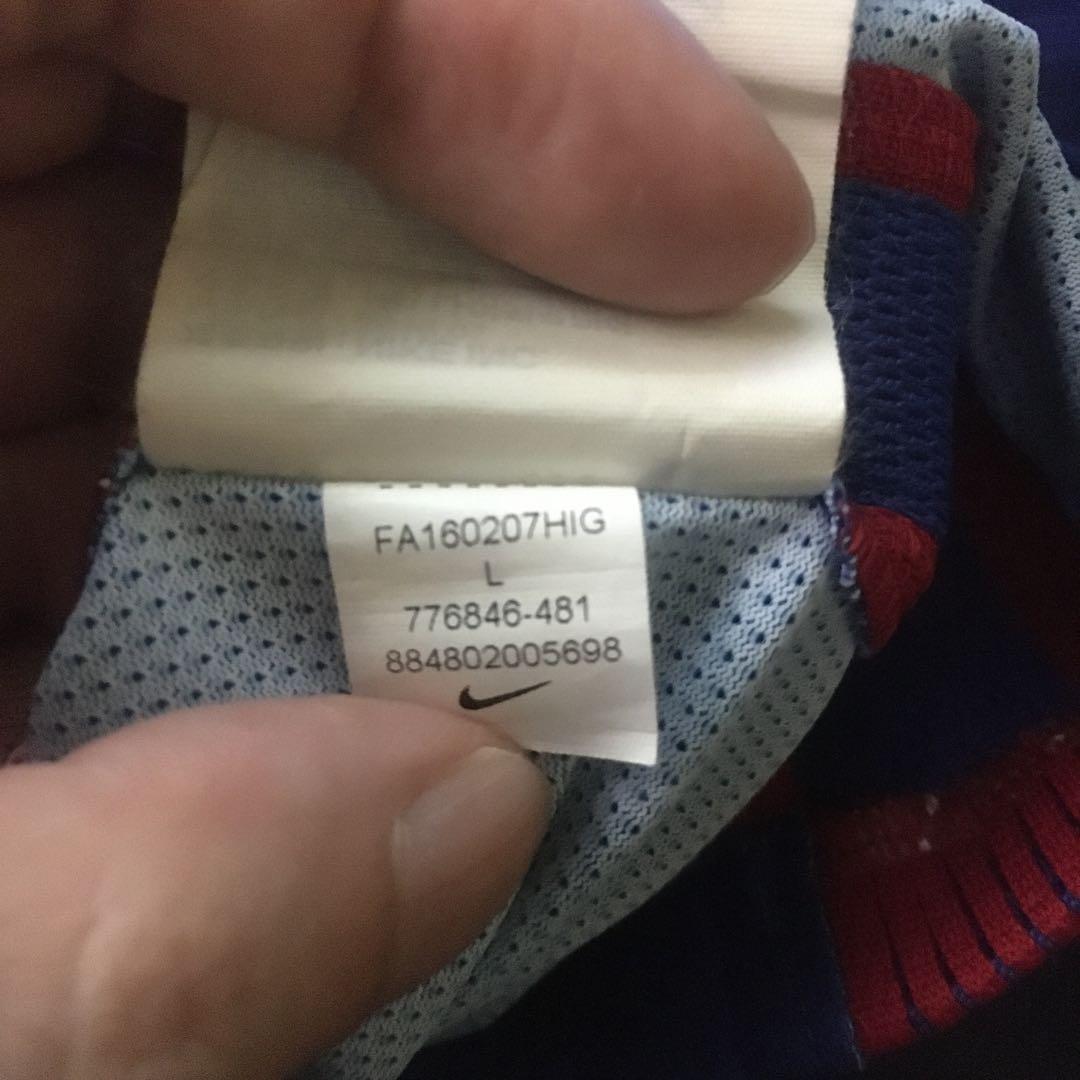 伝説‼️16-17 バルセロナ　メッシ　オーセンティック