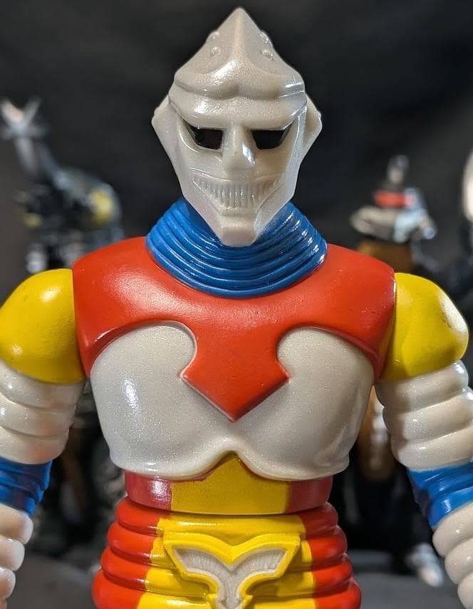 ジェットジャガー・メガロ・ガイガン（バンダイ）昭和ゴジラ登場怪獣 ソフビ３体