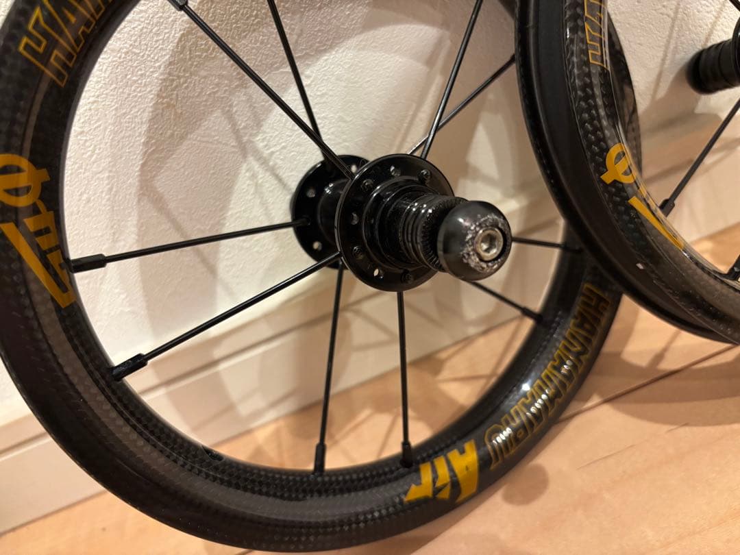 【最終値下】ランバイクカーボンホイール　HANAMARU FayΦAir