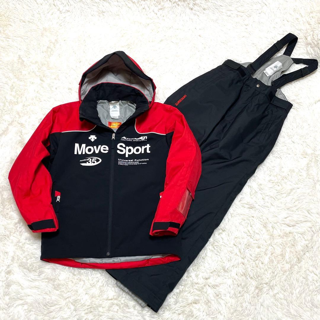 デサント Move Sport 160㎝ スキーウェア 上下 中綿 ヒートナビ