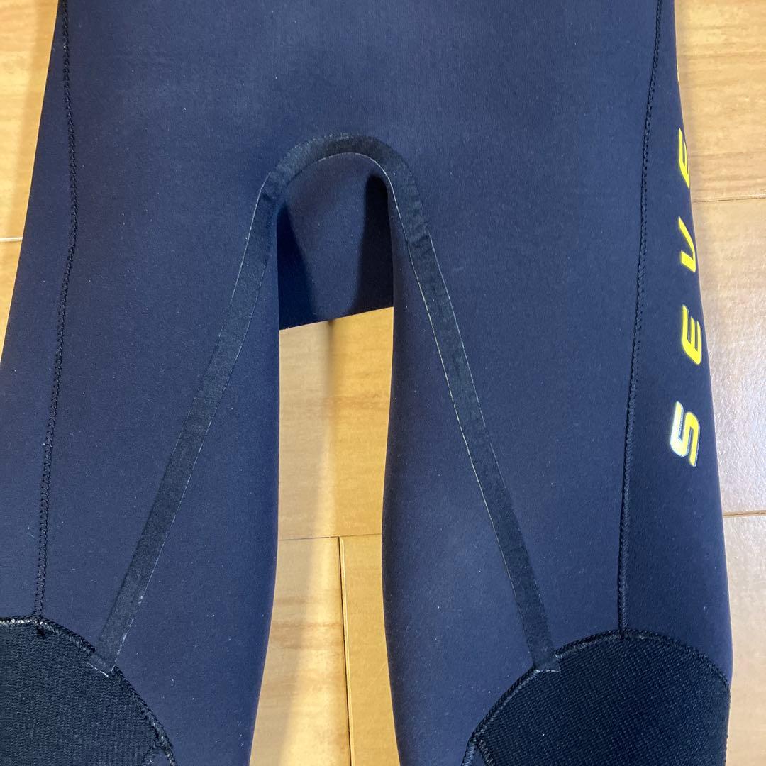 SEVEN セブン　ウェットスーツ　フルスーツ　ジャージ　オール2mm 裏起毛