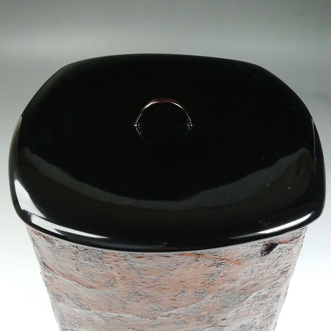 Ｗ１９２　水指　『輪島塗　水指』　共箱　茶道具