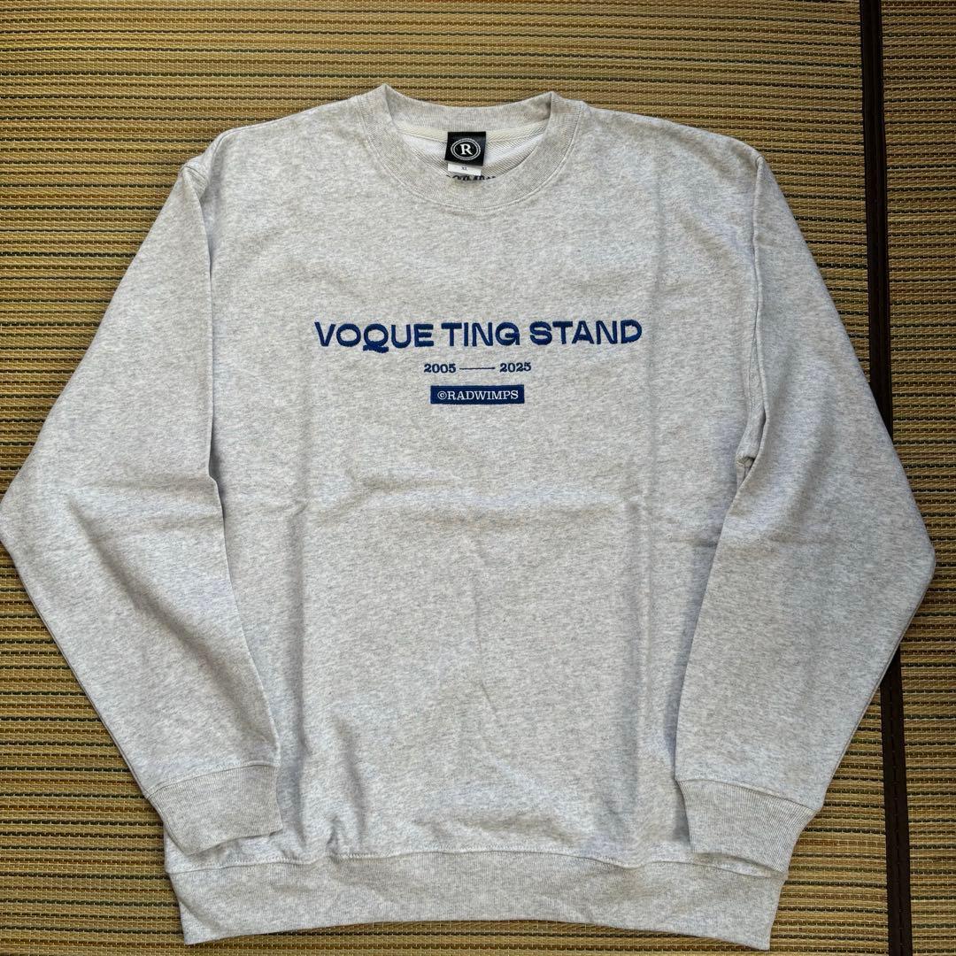 RADWIMPS 20周年　特別展 コラージュ スウェット グレー　XLサイズ