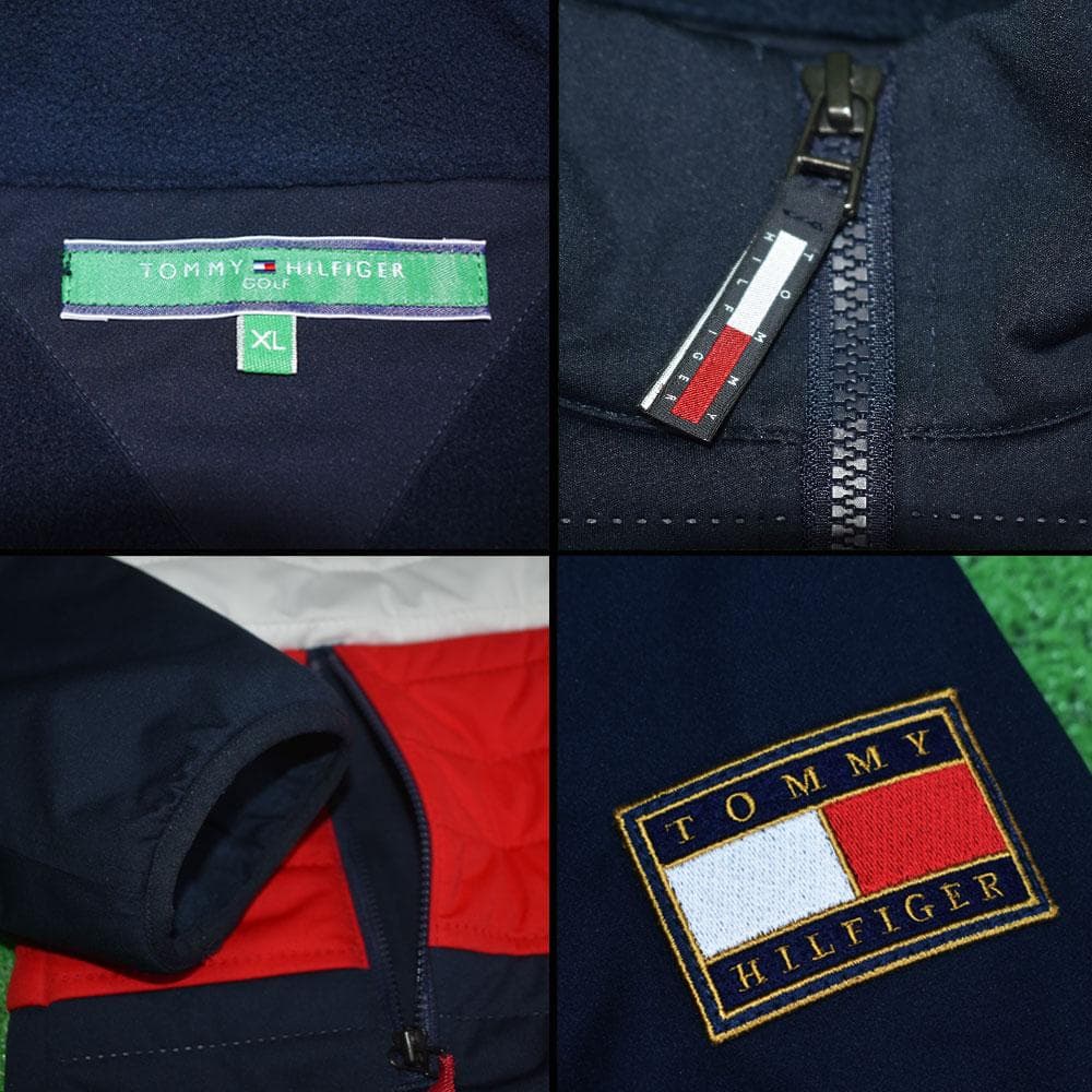 トミーヒルフィガー/ゴルフ 防風ジャケット【XL】超美品！