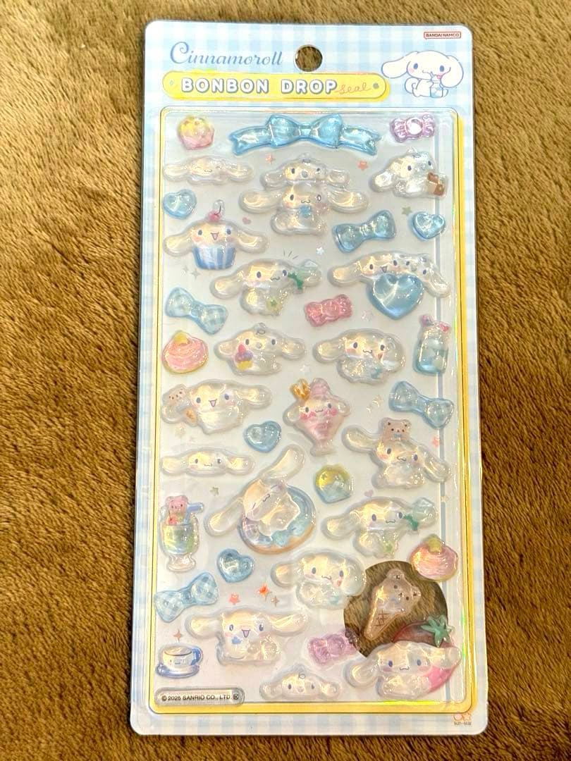 【クーリア正規品】ボンボンドロップシール サンリオ第２弾　8種セット