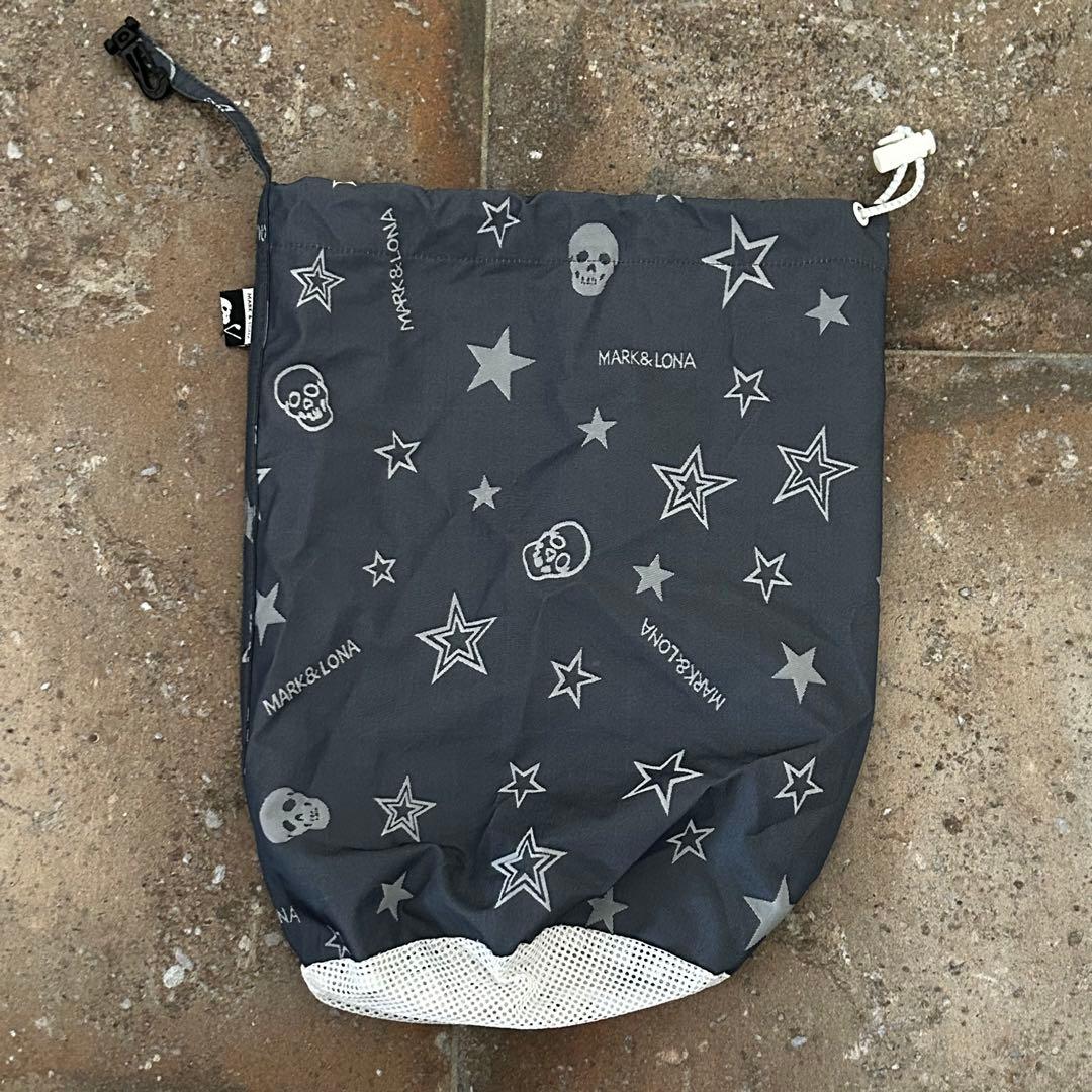 MARK&LONA レインウェア　セットアップジャケット パンツ 4way 総柄