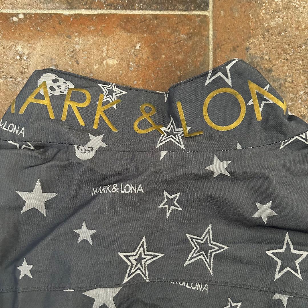 MARK&LONA レインウェア　セットアップジャケット パンツ 4way 総柄