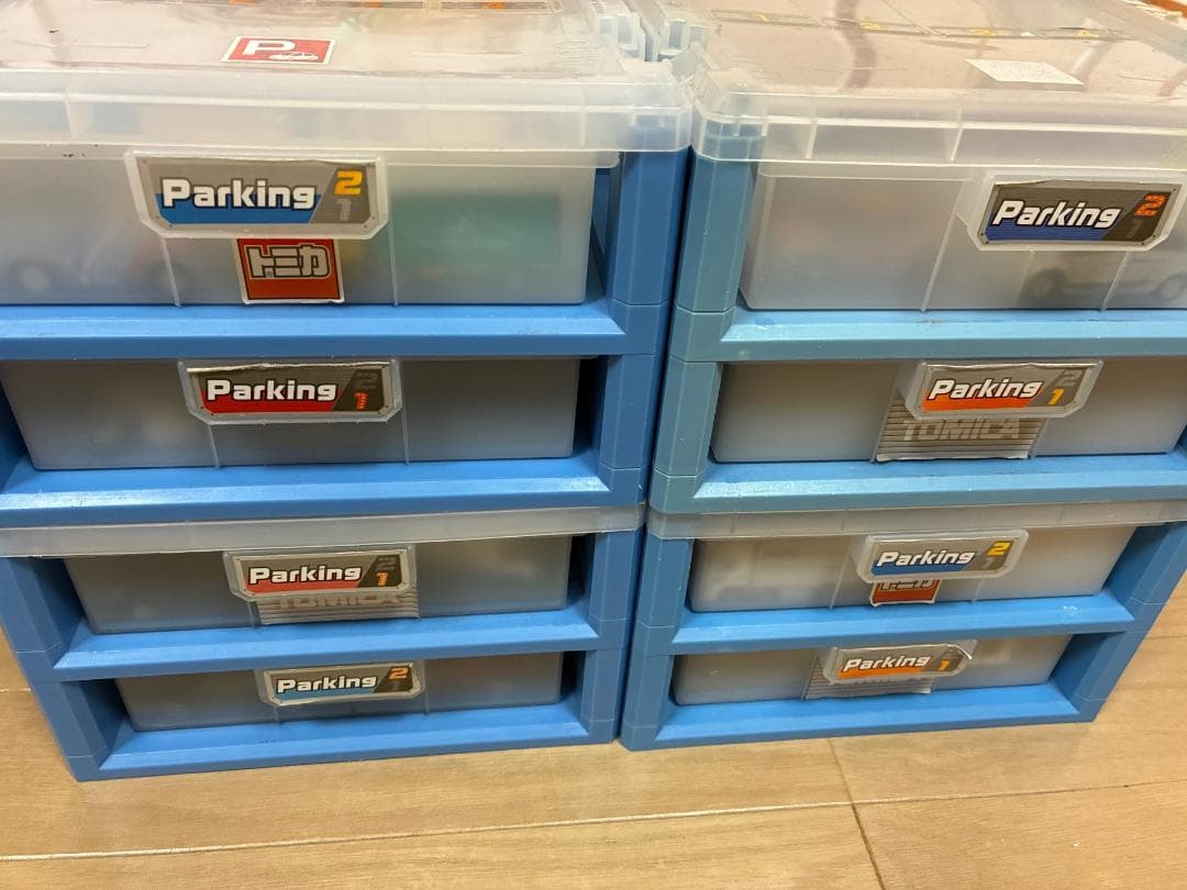 トミカ / 約100台 / まとめ売り / パーキングケース24付