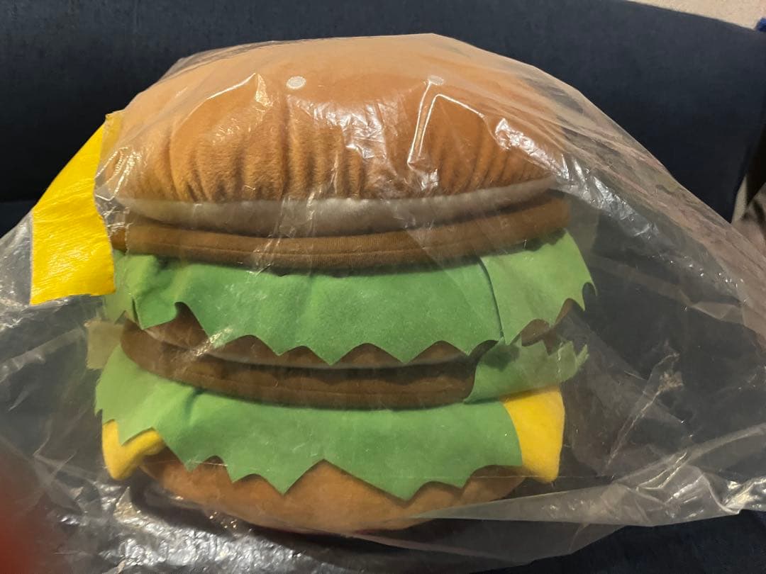 ☆新品☆ 未使用 マクドナルド ビッグマック クッション大