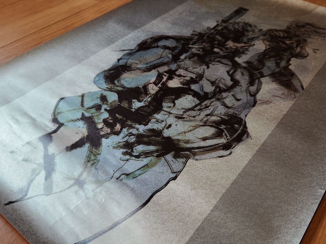 激レア　メタルギア　L GEAR SOLID ポスター2枚セット　販促品