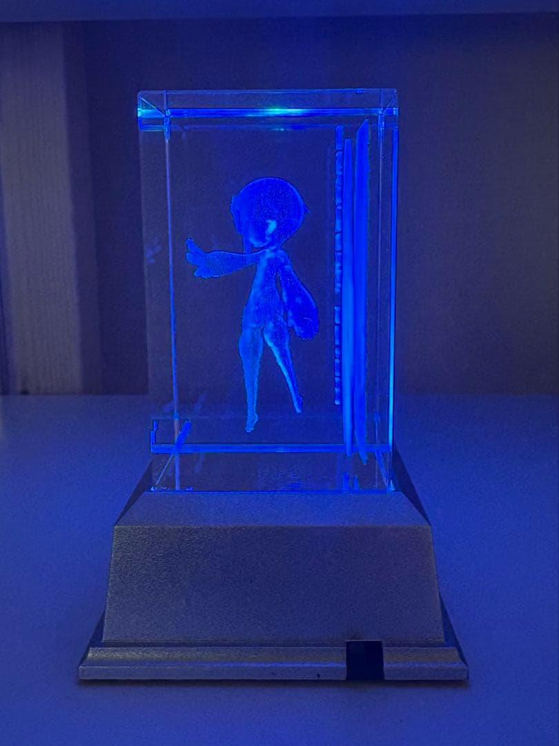 ディスガイア4 デスコ 3Dクリスタルブロック 台座付き