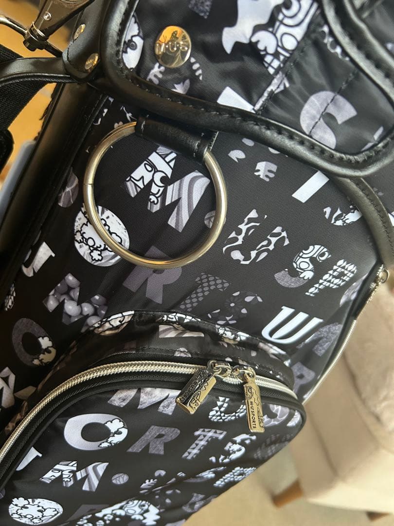 MU SPORTS MUユースポーツキャディーバック　8.5型　ロゴ柄