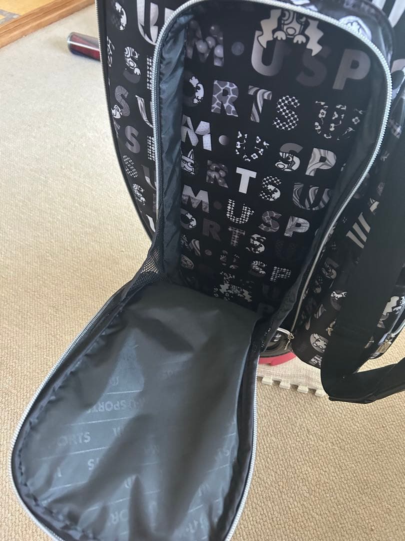 MU SPORTS MUユースポーツキャディーバック　8.5型　ロゴ柄