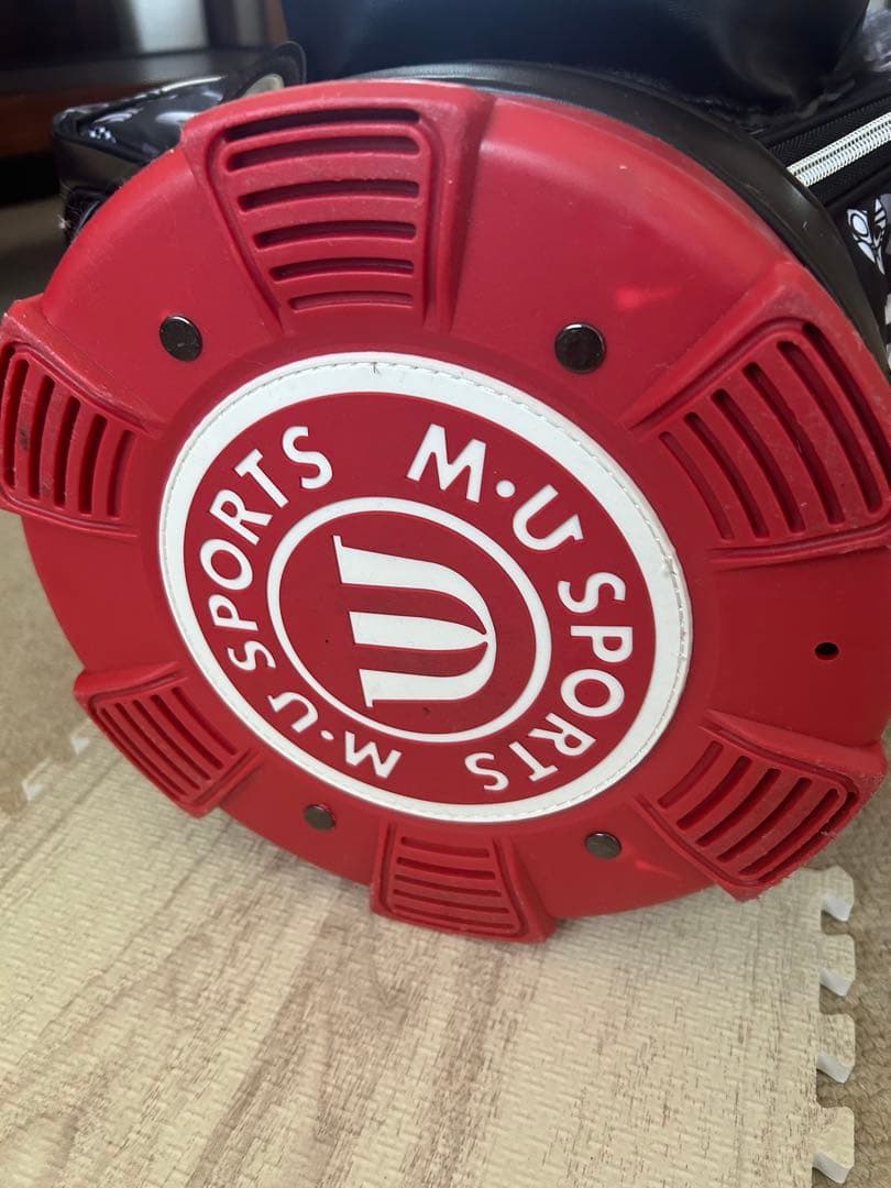 MU SPORTS MUユースポーツキャディーバック　8.5型　ロゴ柄