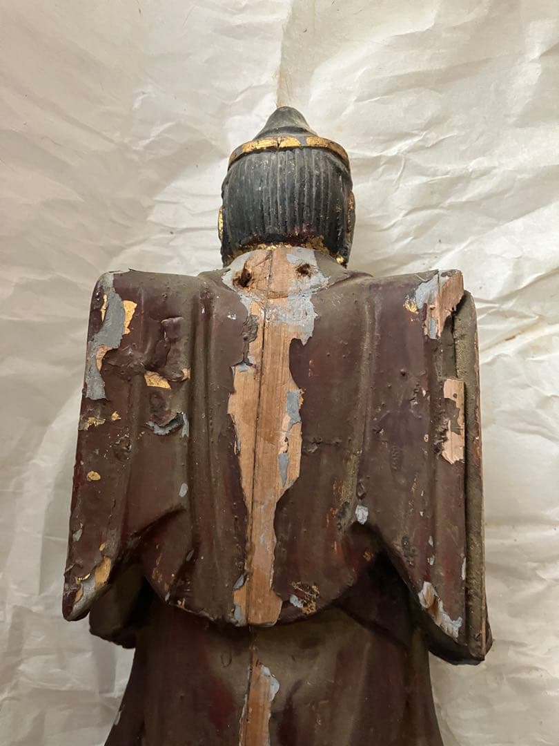 アンティーク　骨董　木彫　仏像　千手観音菩薩？　古美術