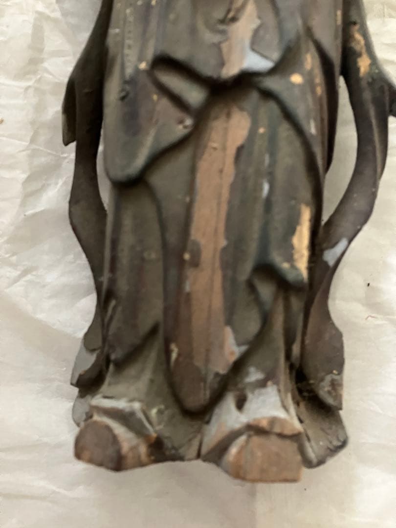 アンティーク　骨董　木彫　仏像　千手観音菩薩？　古美術