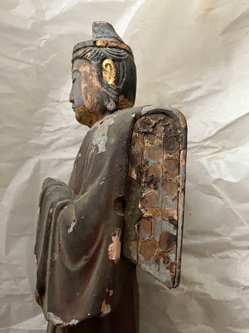 アンティーク　骨董　木彫　仏像　千手観音菩薩？　古美術