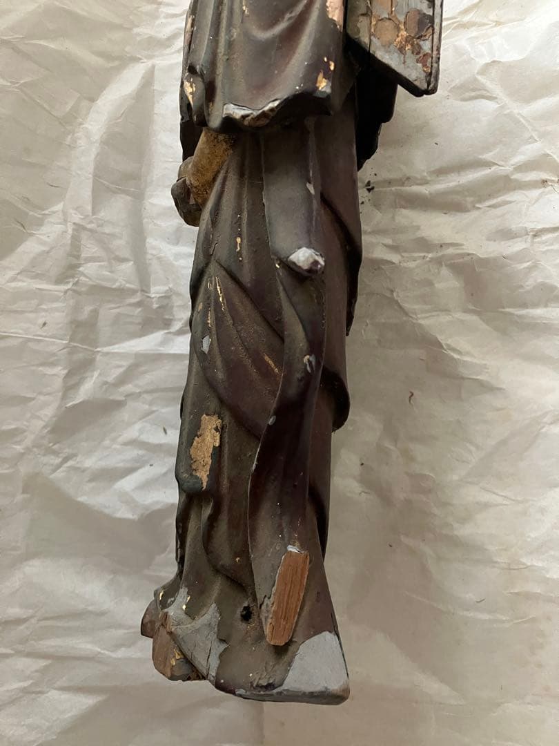 アンティーク　骨董　木彫　仏像　千手観音菩薩？　古美術