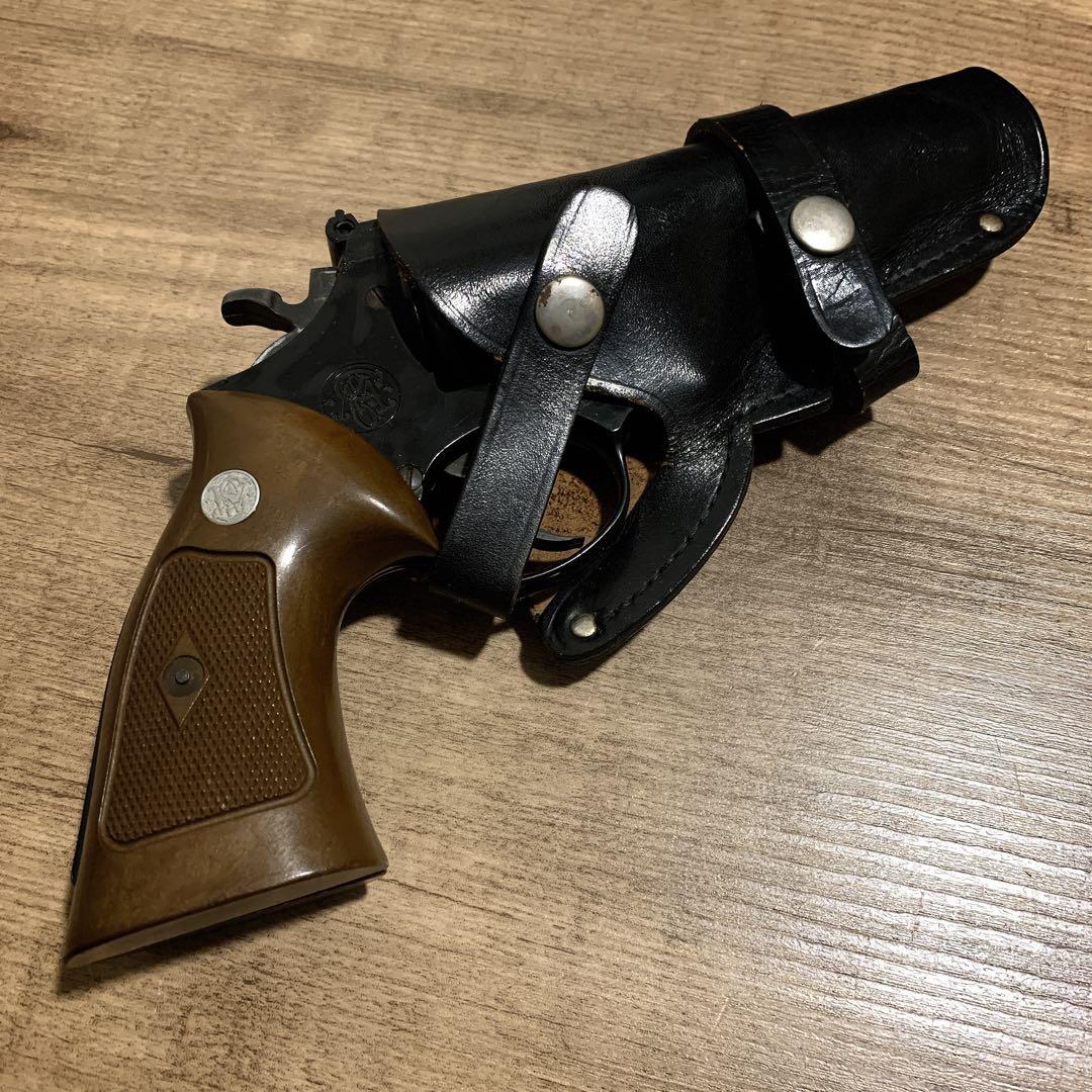 1980年代　国際産業　コクサイ　本革　ハンドガン用　レザーホルスター