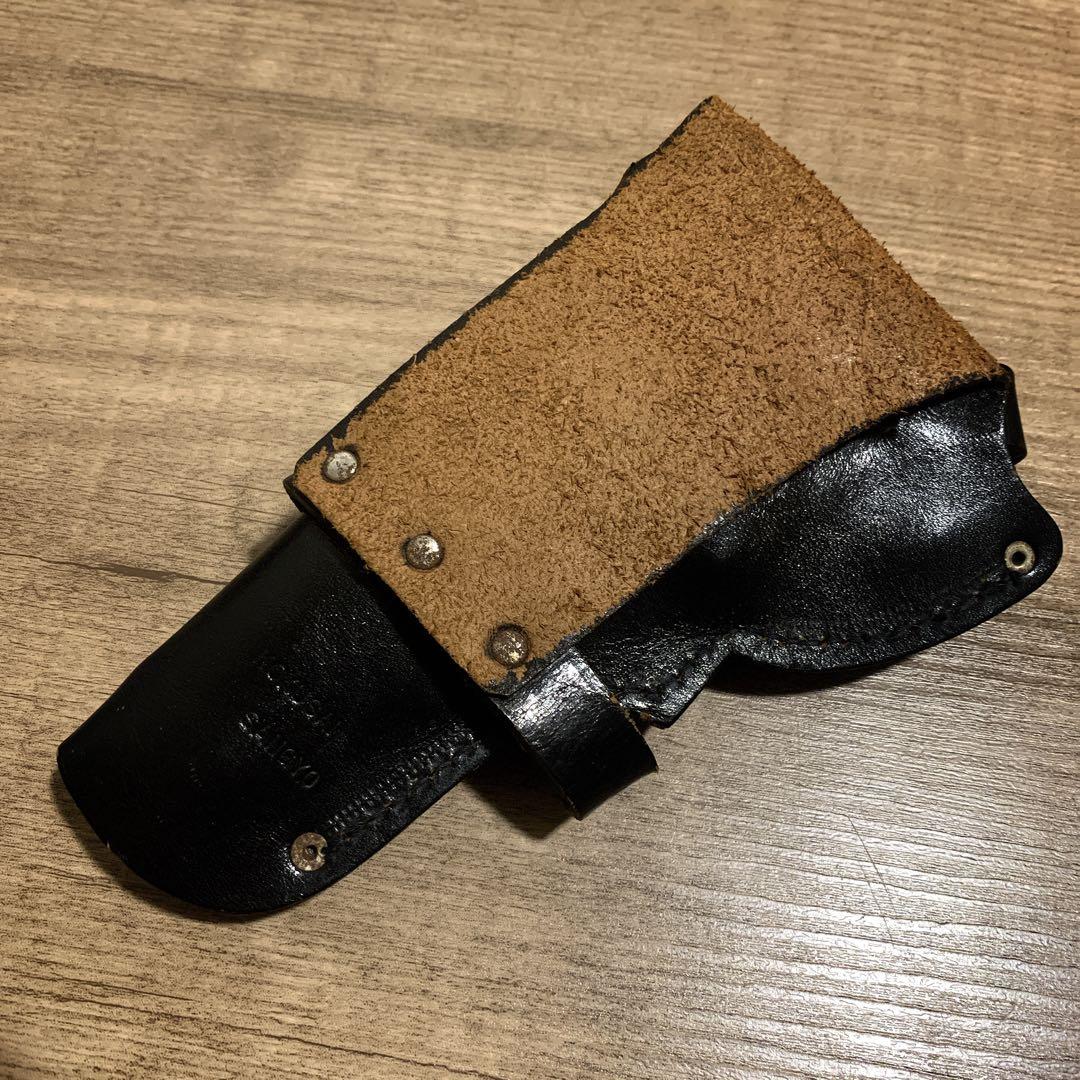 1980年代　国際産業　コクサイ　本革　ハンドガン用　レザーホルスター