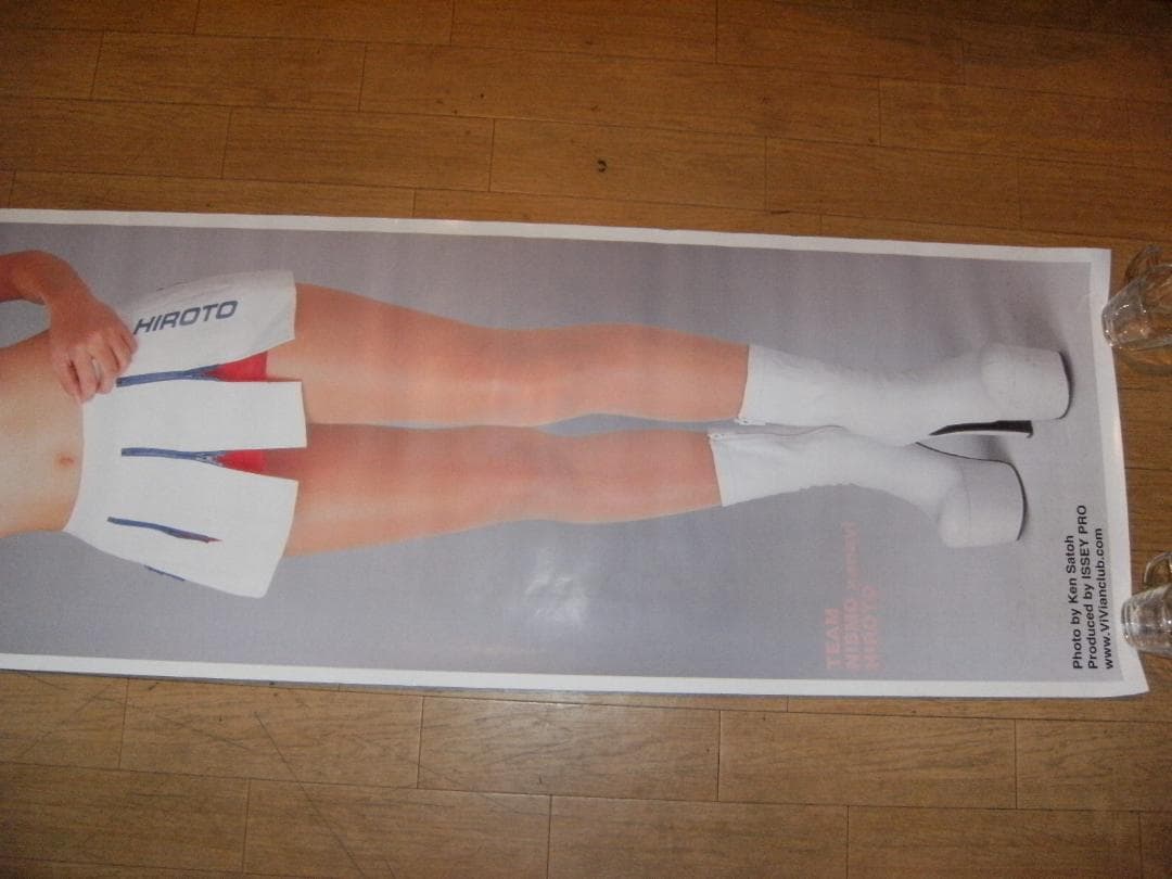 ニスモ ザナヴィ ヒロト キャンギャル レースクイーン 並松紀子 等身大ポスター