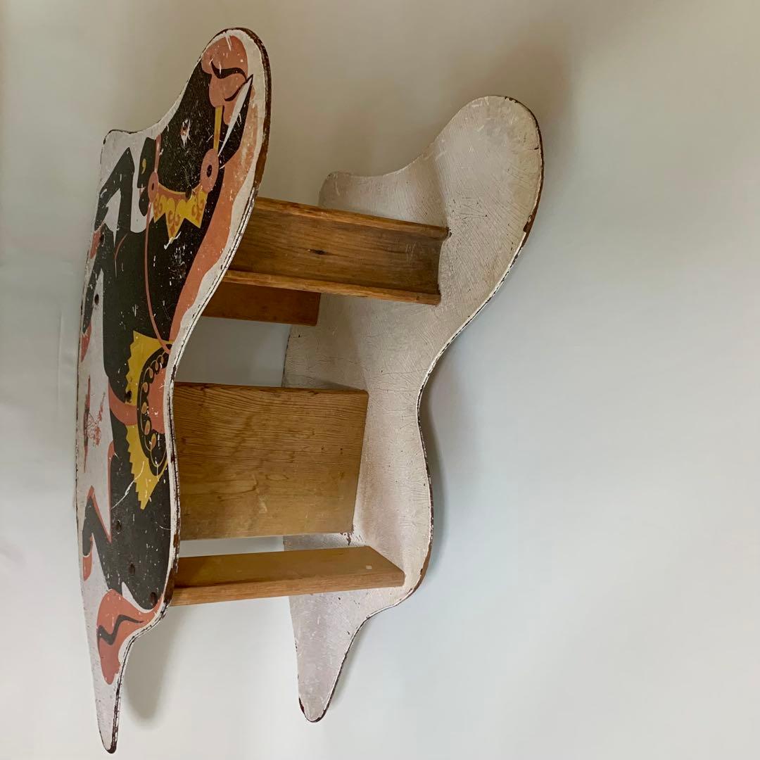 USAヴィンテージ　木製木馬