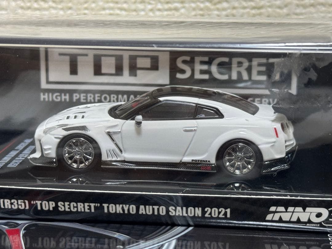 ミニカー Inno64 1/64 NISSAN GT-R R35 TOP SECRET