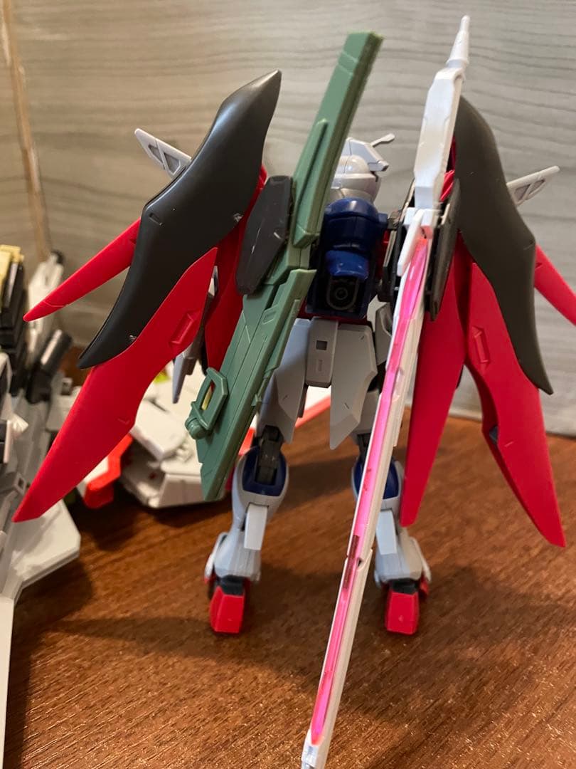 hg ゼウスシルエット&ディスティニー　スペックⅡ ジャンク完成品