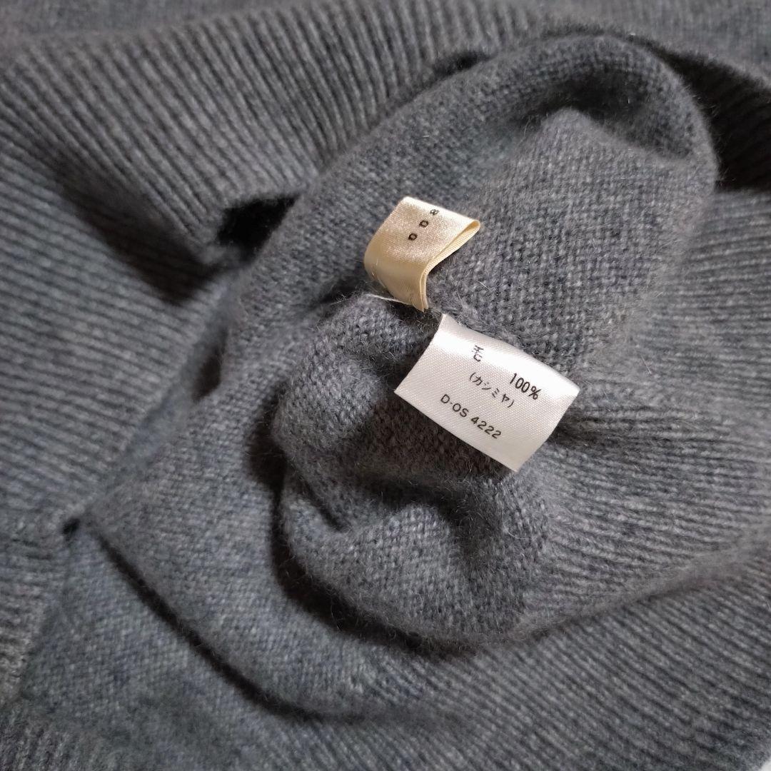 ダンロップ 最高級 カシミヤ100% 上質 Ｖネック ニット セーター ゴルフ