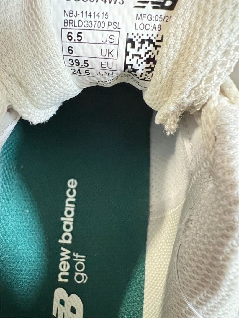 ★ゆめ★ NewBalance UGS574W3 ゴルフシューズ 24.5