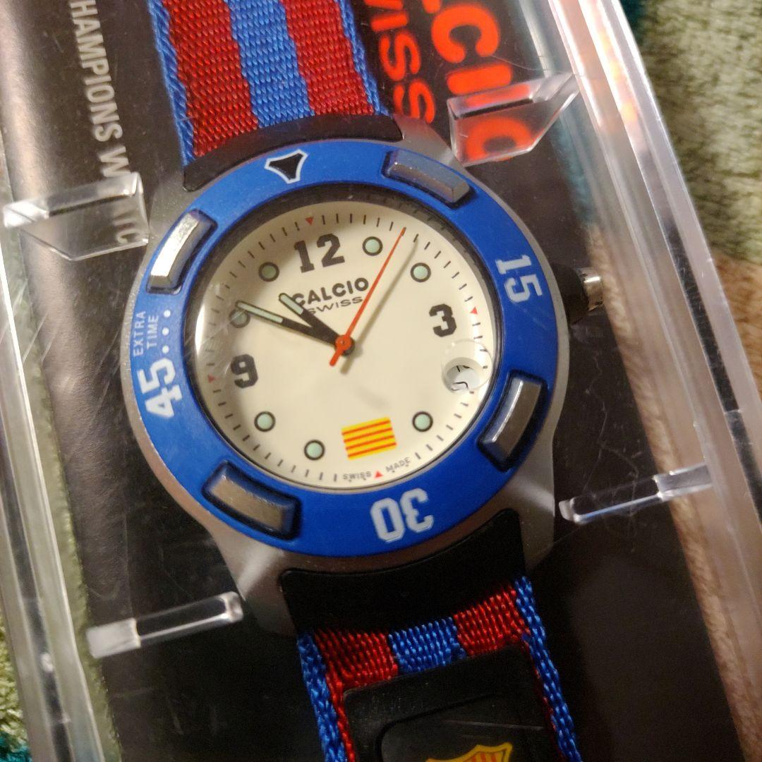 【CALCIO SWIS】FC BARCELONA 腕時計 バルセロナ
