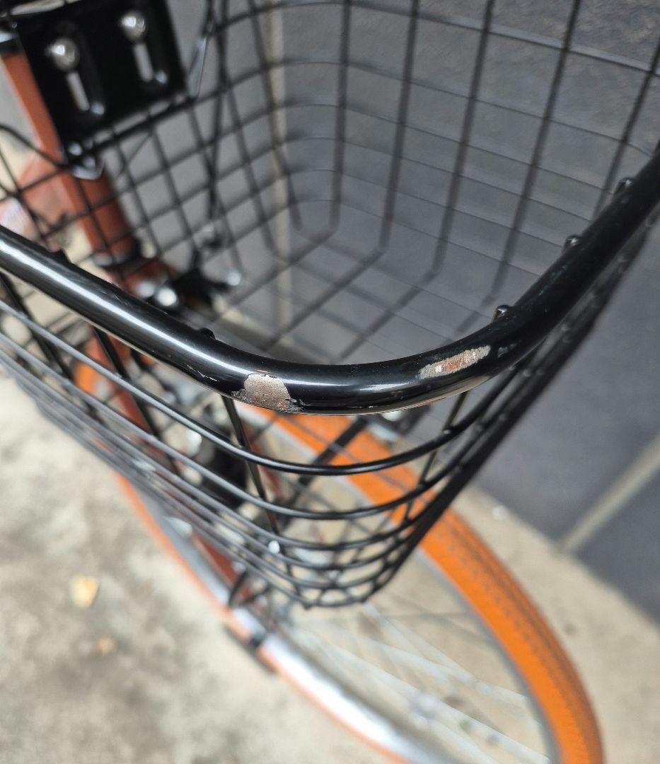 未使用に近い美品★ボルディ 折りたたみ自転車 シマノ製6段変速 26インチ★取説