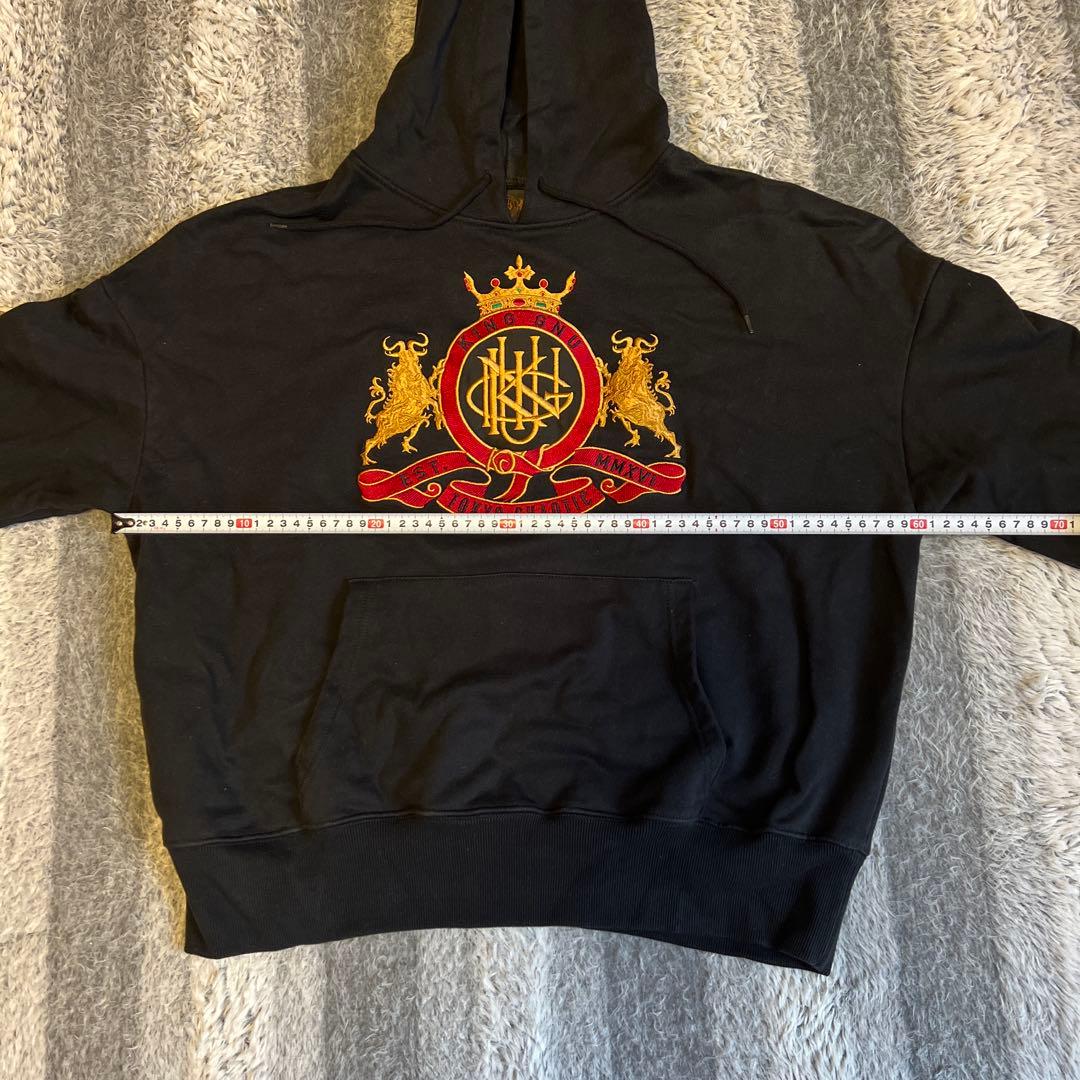 kinggnu ライブパーカー　M 黒　刺繍　キングヌー