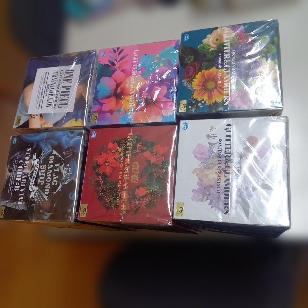 GLITTER&GLAMOURS ワンピース、ドラゴンボール　6体セット