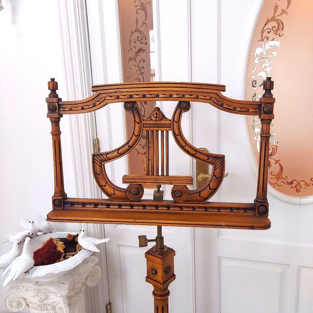 【美品】アンティーク　譜面台