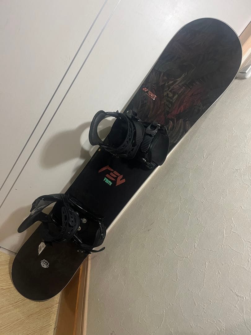 新品未使用セット！キッズ最強ボード！YONEX REV 126cm 新品バイン