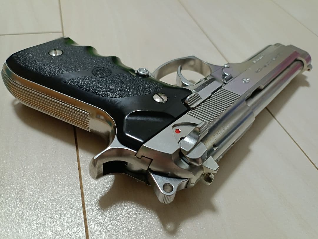 【中古品】東京マルイ ガスガン「M92F クロームステンレス」※訳あり