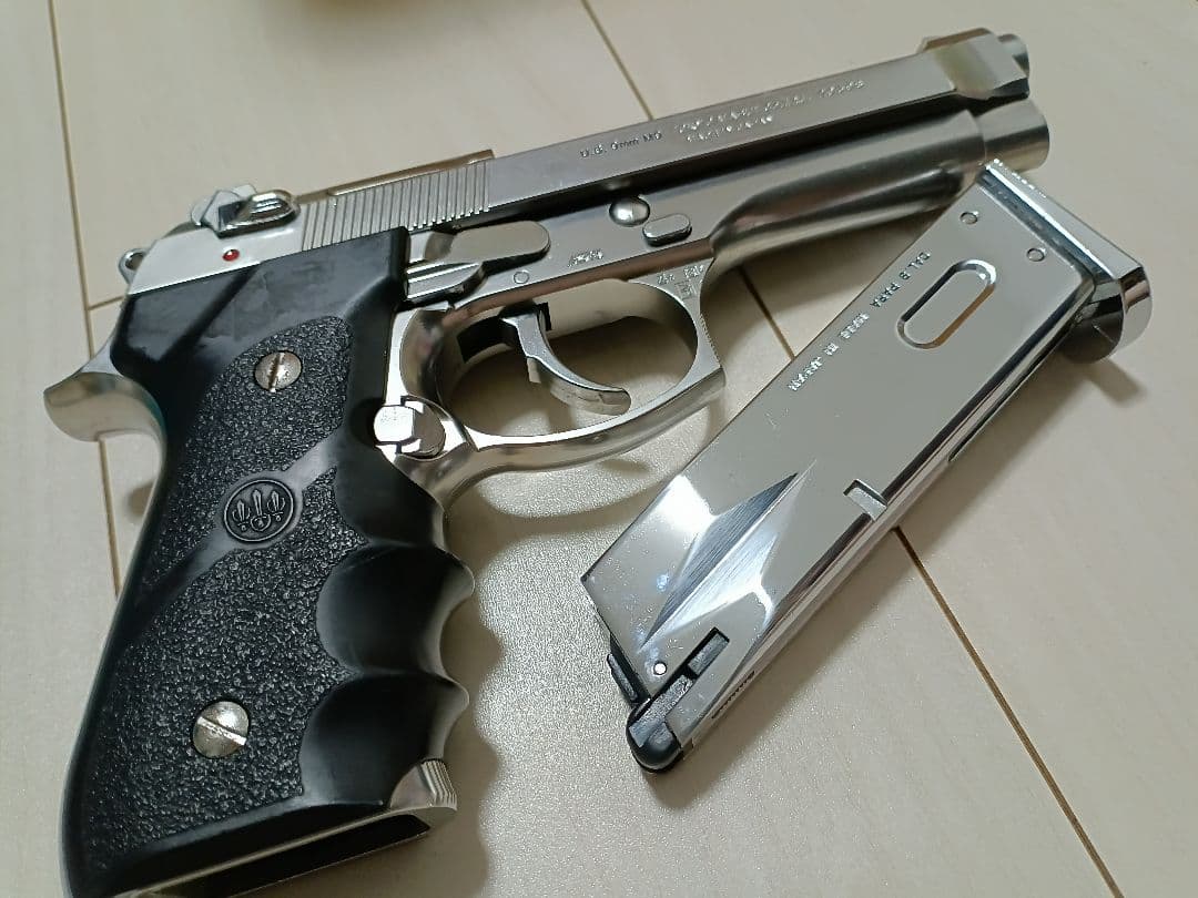 【中古品】東京マルイ ガスガン「M92F クロームステンレス」※訳あり