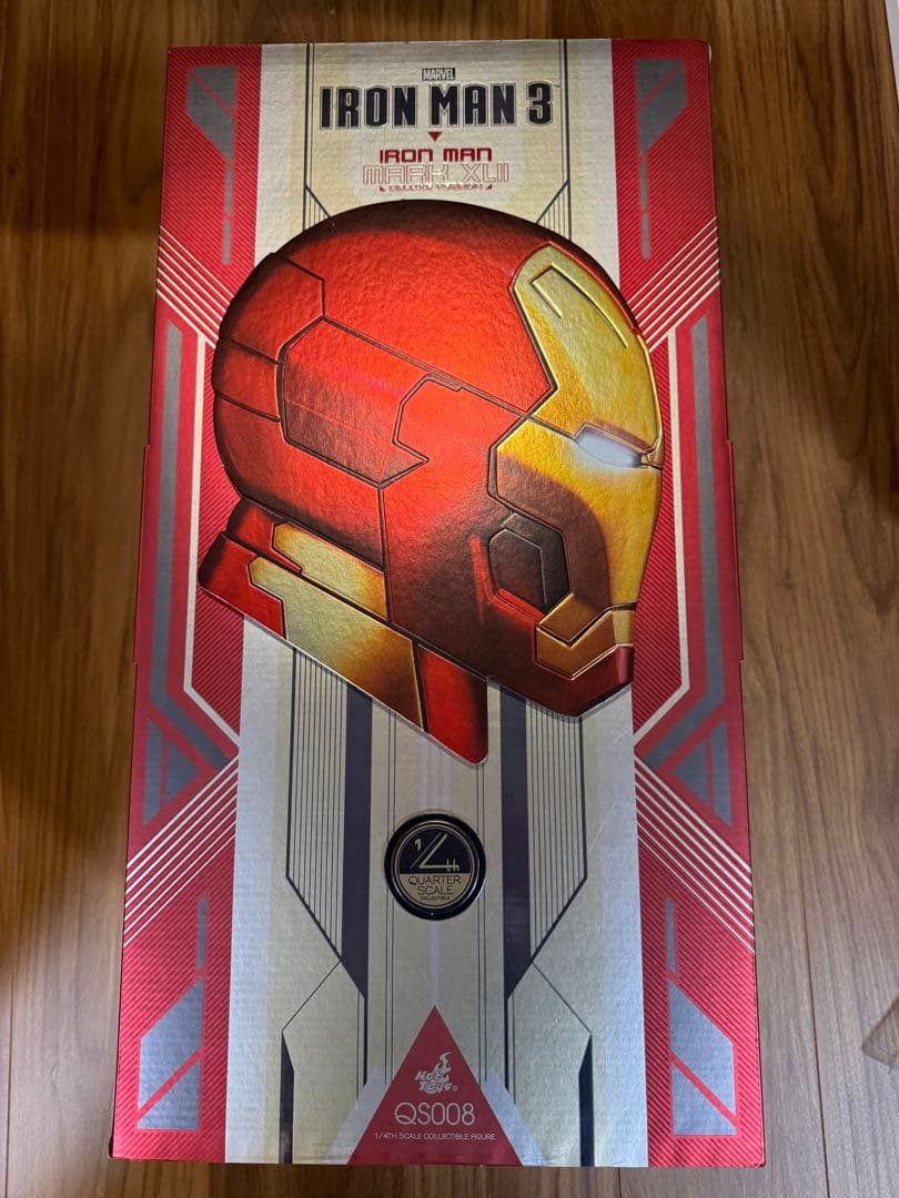 ホットトイズ　クオータースケール　アイアンマン　マーク42 ボーナスアクセサリー