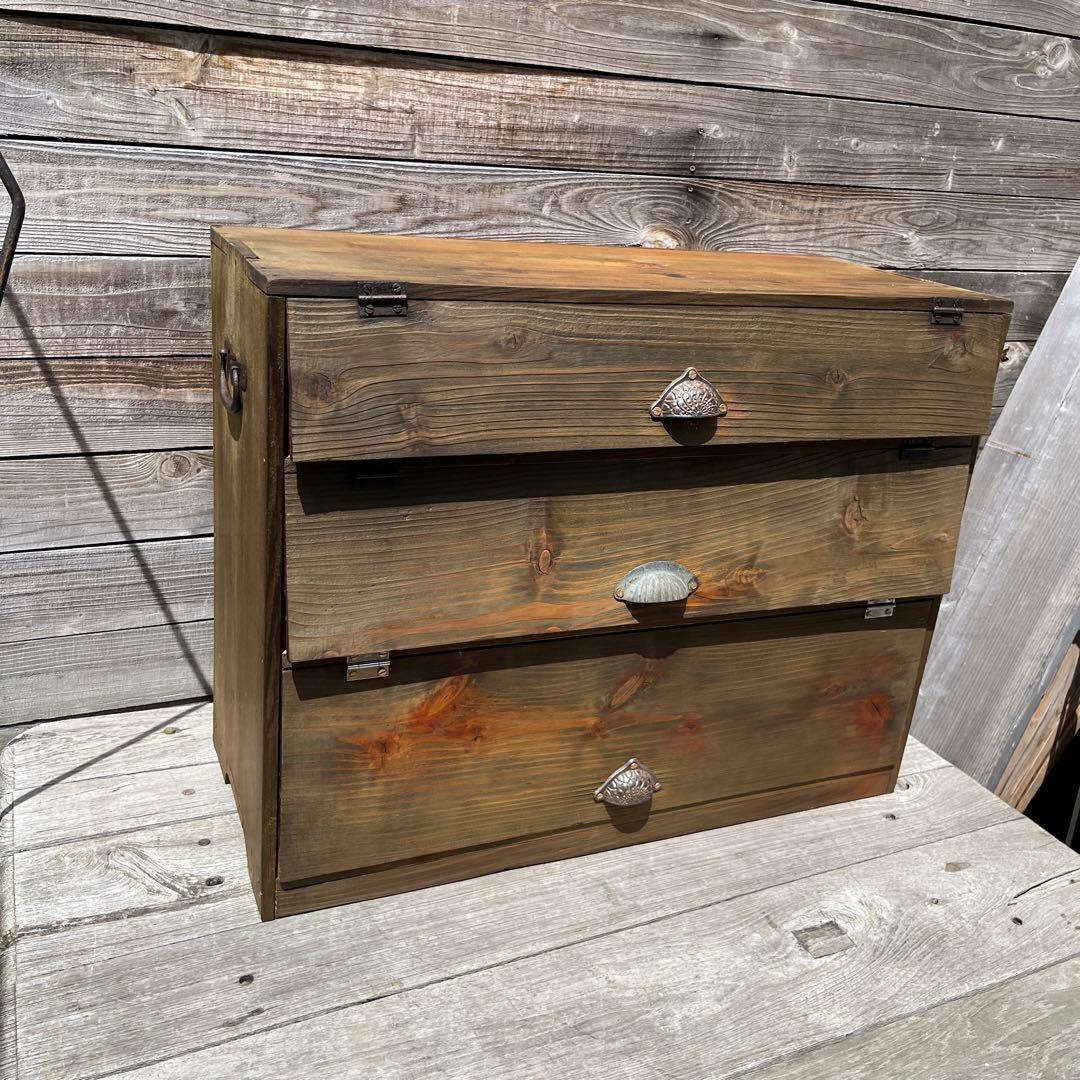 アンティーク　パタパタ棚