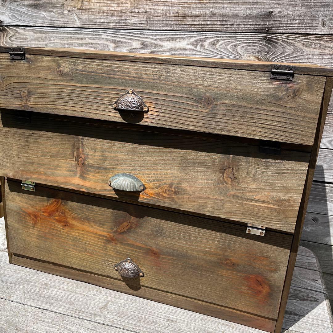 アンティーク　パタパタ棚