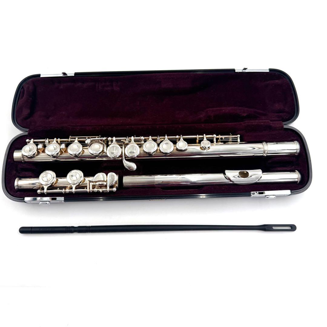 後期モデル✨鏡面磨き上げ済み✨YAMAHA フルート YFL-211 Eメカ付き