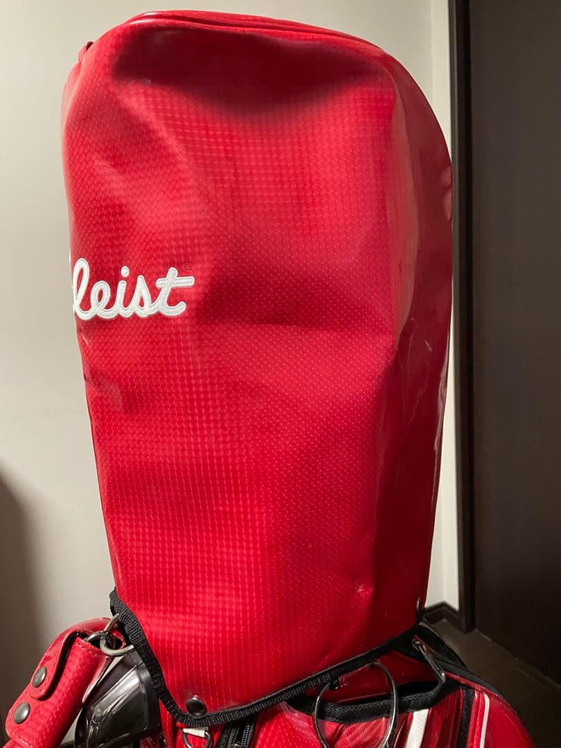 Titleist 赤 ゴルフキャディバッグ