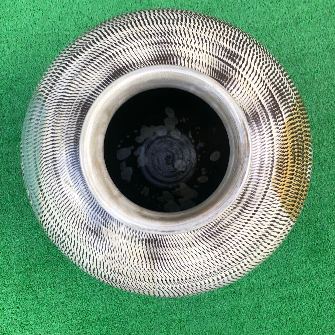 小鹿田焼　大壺　骨董品　陶芸